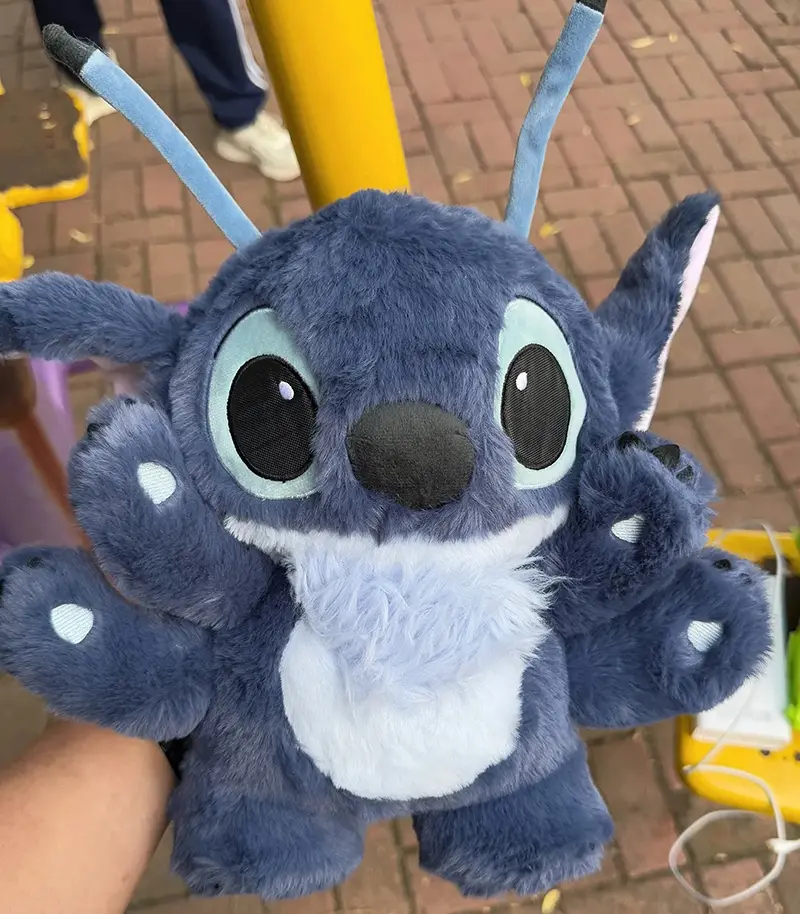 2025 New Stitch 6 Arms Plush Doll Soft Blue Stitch Plush Toy Stuffed Doll Cartoon Anime Plush Toy Cute Children Birthday Gift