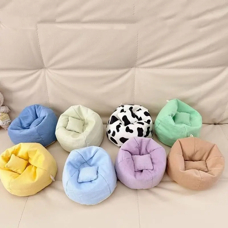 For Labubu Mini Sofa Bjd Doll Room Decoration Plush Doll Series Seat Decoration V2 Universal Children's Toys Birthday gift
