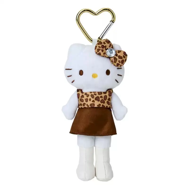 Kawaii Popular Sanrio Long Legs Hello Kitty Plush Keychain Pendant Cartoon 10-15CM Doll Toy Pendant Girls Cute Gift