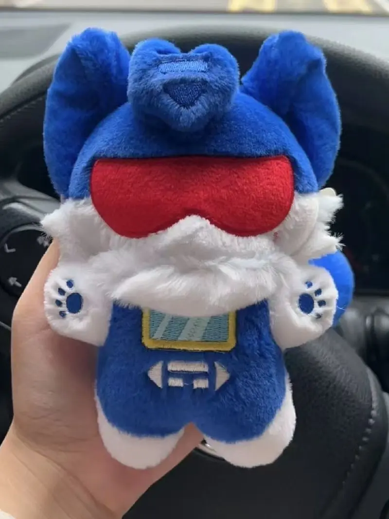NEW Transformation Soundwave Plush Doll Mini Q Version Plushie Cute G1 Robot Stuffed Room Decor Toy Kids Holiday Birthday Gift