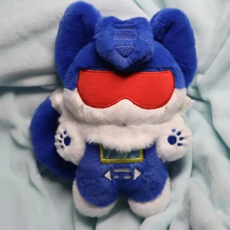 NEW Transformation Soundwave Plush Doll Mini Q Version Plushie Cute G1 Robot Stuffed Room Decor Toy Kids Holiday Birthday Gift