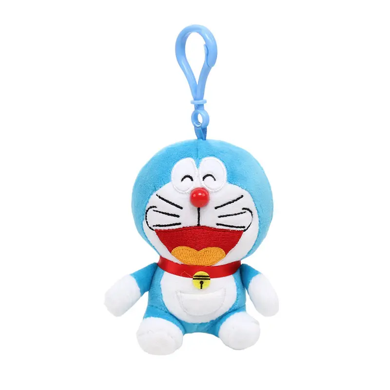 Doraemon Plush Toy Doll Keychain Pendant Jingle Cat Bag School Bag Pendant Cartoon Doraemon Pendant Doll Children's Toy Gift