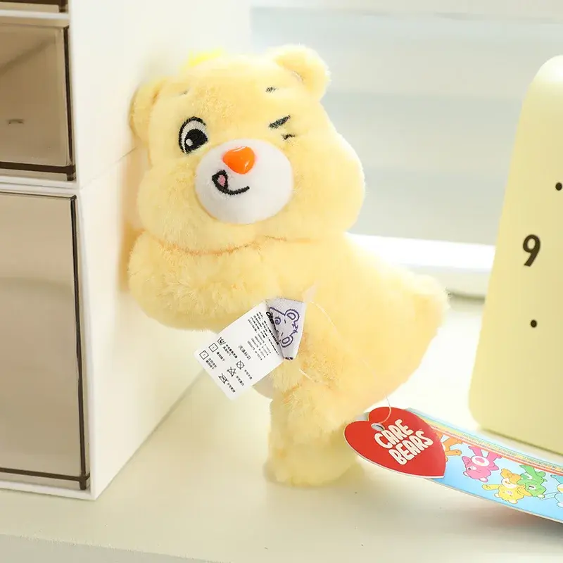 Care Bear 3DRefrigerator Magnet Bear Plush Toys Rainbow Bear Chain Bag Coin Purse Staffed Doll Kawaii Room Decor Birthday Gift