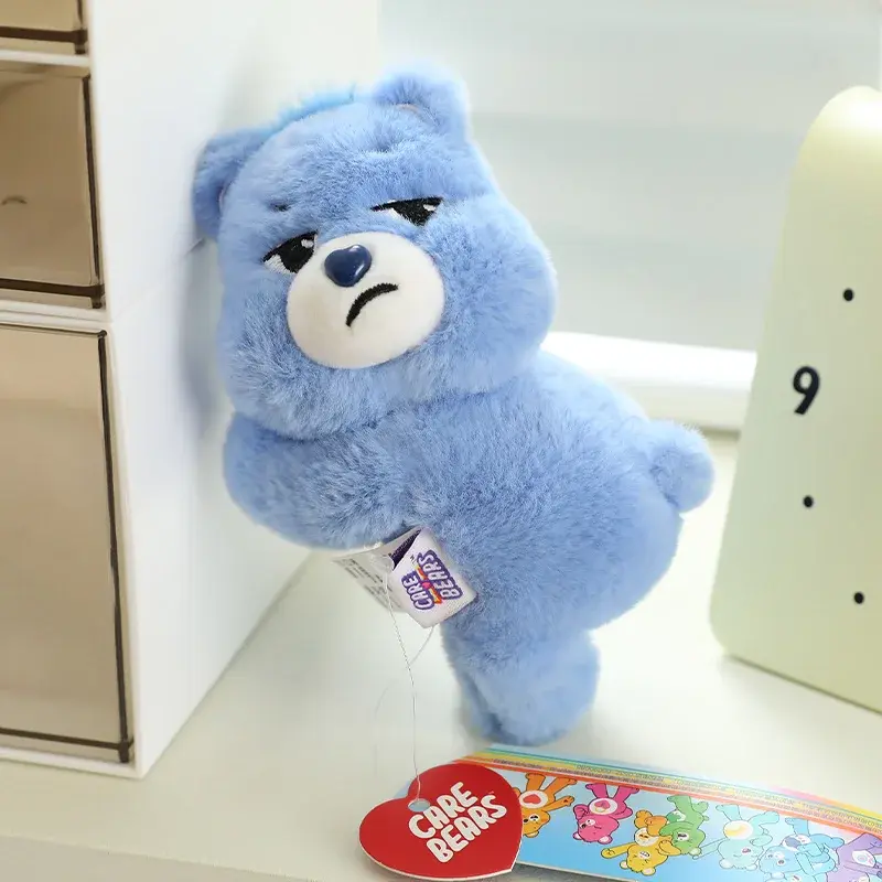 Care Bear 3DRefrigerator Magnet Bear Plush Toys Rainbow Bear Chain Bag Coin Purse Staffed Doll Kawaii Room Decor Birthday Gift