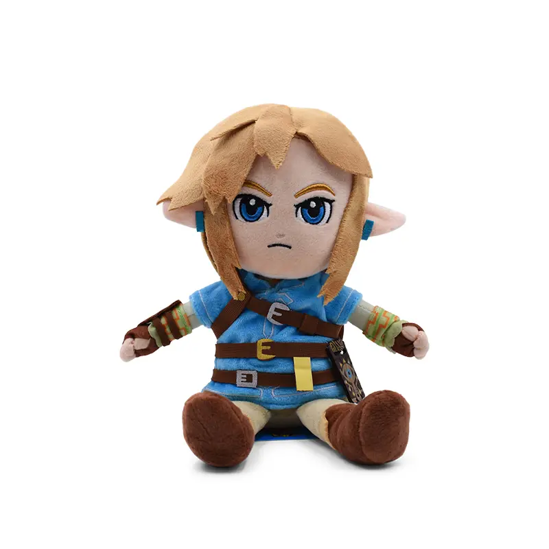 Game Plush The Legend of Zelda Link Boy Goblin Soft Stuffed Toys 21-27 cm Peripherals Collection Kids Adult Fan Gift