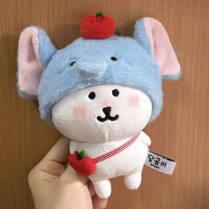 New Adorable Cotton Doll Headwear Set 10cm Doll 13cm Self-Deprecating Bear "Elephant Apple" Clothes Headwear Set Doll Accessory