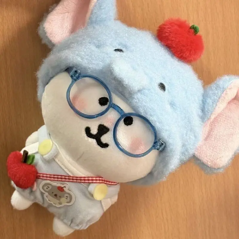 New Adorable Cotton Doll Headwear Set 10cm Doll 13cm Self-Deprecating Bear "Elephant Apple" Clothes Headwear Set Doll Accessory
