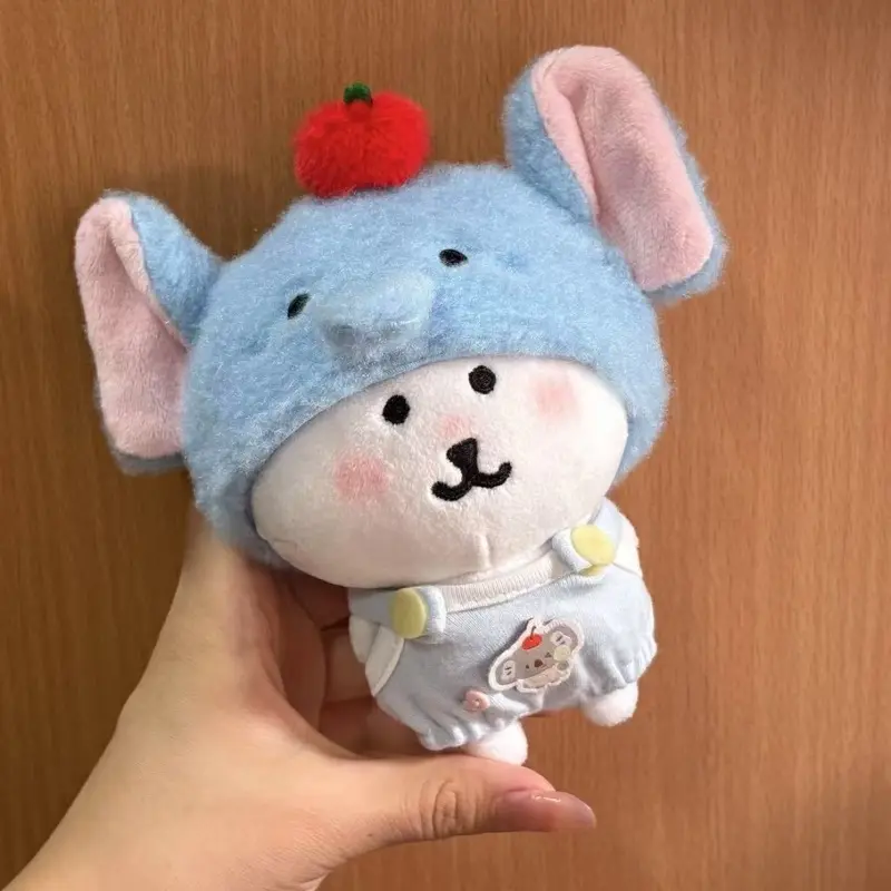 New Adorable Cotton Doll Headwear Set 10cm Doll 13cm Self-Deprecating Bear "Elephant Apple" Clothes Headwear Set Doll Accessory