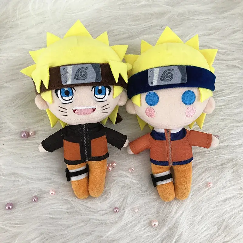 20cm Naruto Gaara Uzumaki Naruto Anime Kakashi Anime Plush Stuffed Uchiha Itachi Doll Children's Pillow Christmas Birthday Toys