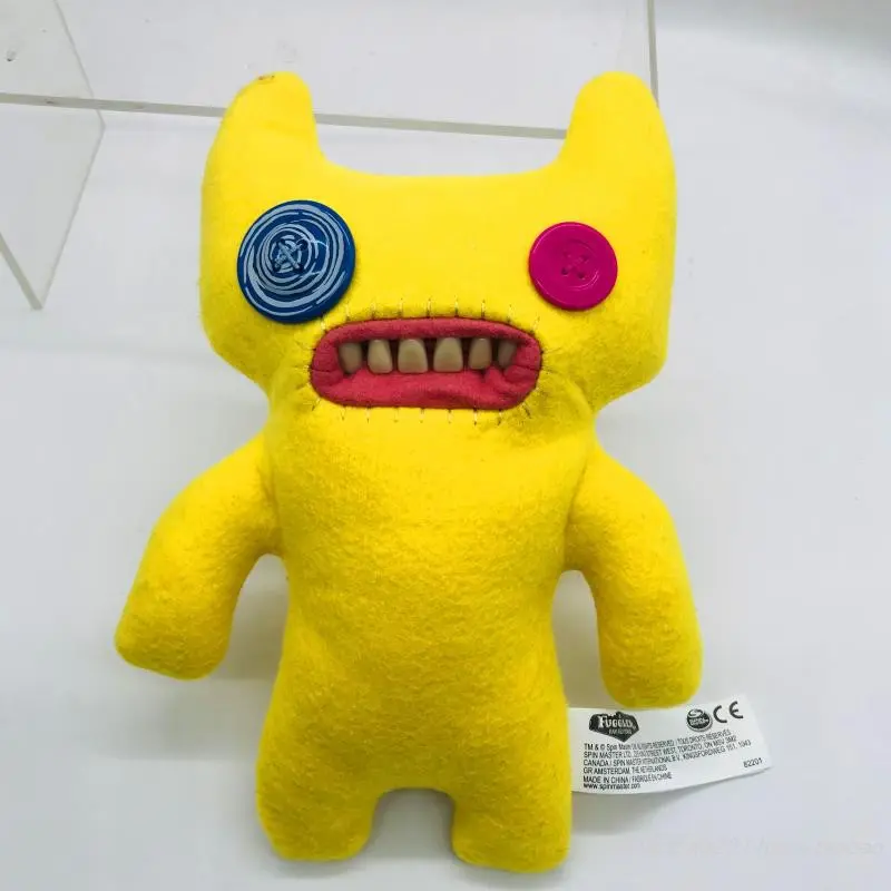 Original Fuggler Tooth Cute Tooth Monster Doll No Box Funk Tooth Treasure Monster Funny Plush Trendy Play Doll Festival Gift