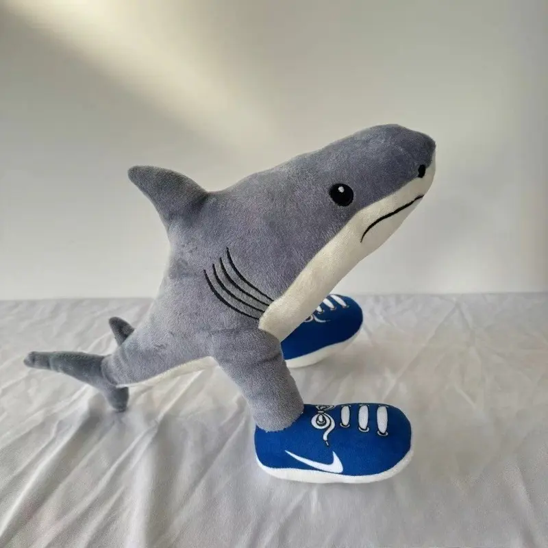 New Tung Tung Tung Sahur Plush Toys TungTung Sahur Tralalero Tralala Shark Soft Stuffed Sofa Ornament Toy for Kids Birthday Gift