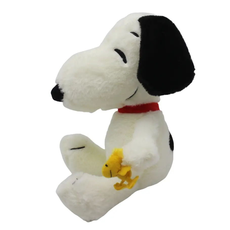 1piece 25CM Snoopy dog with Woodstock the cute bird Plush soft toys Snoopy dog toys best birthday present  Valentine's Day gift