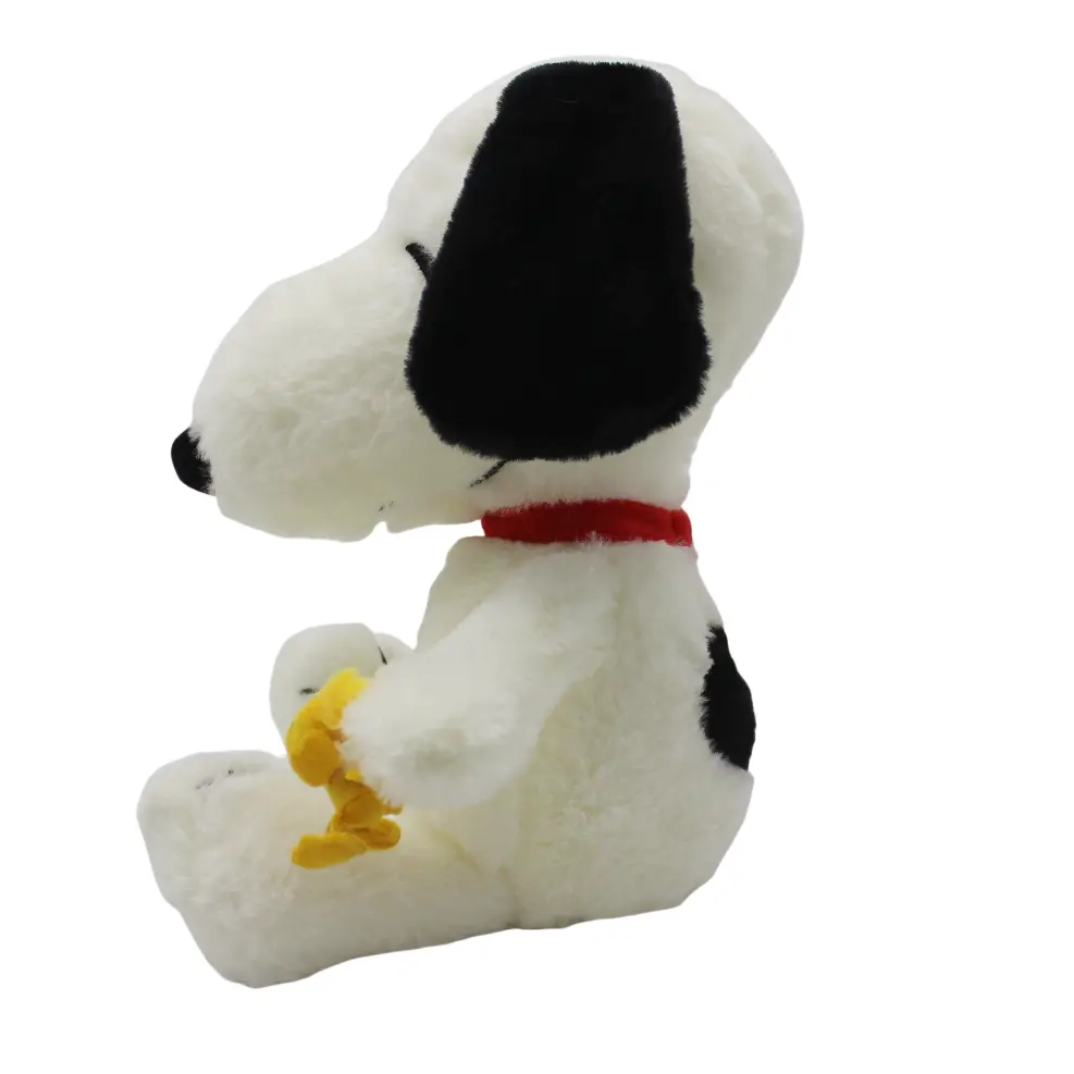 1piece 25CM Snoopy dog with Woodstock the cute bird Plush soft toys Snoopy dog toys best birthday present  Valentine's Day gift