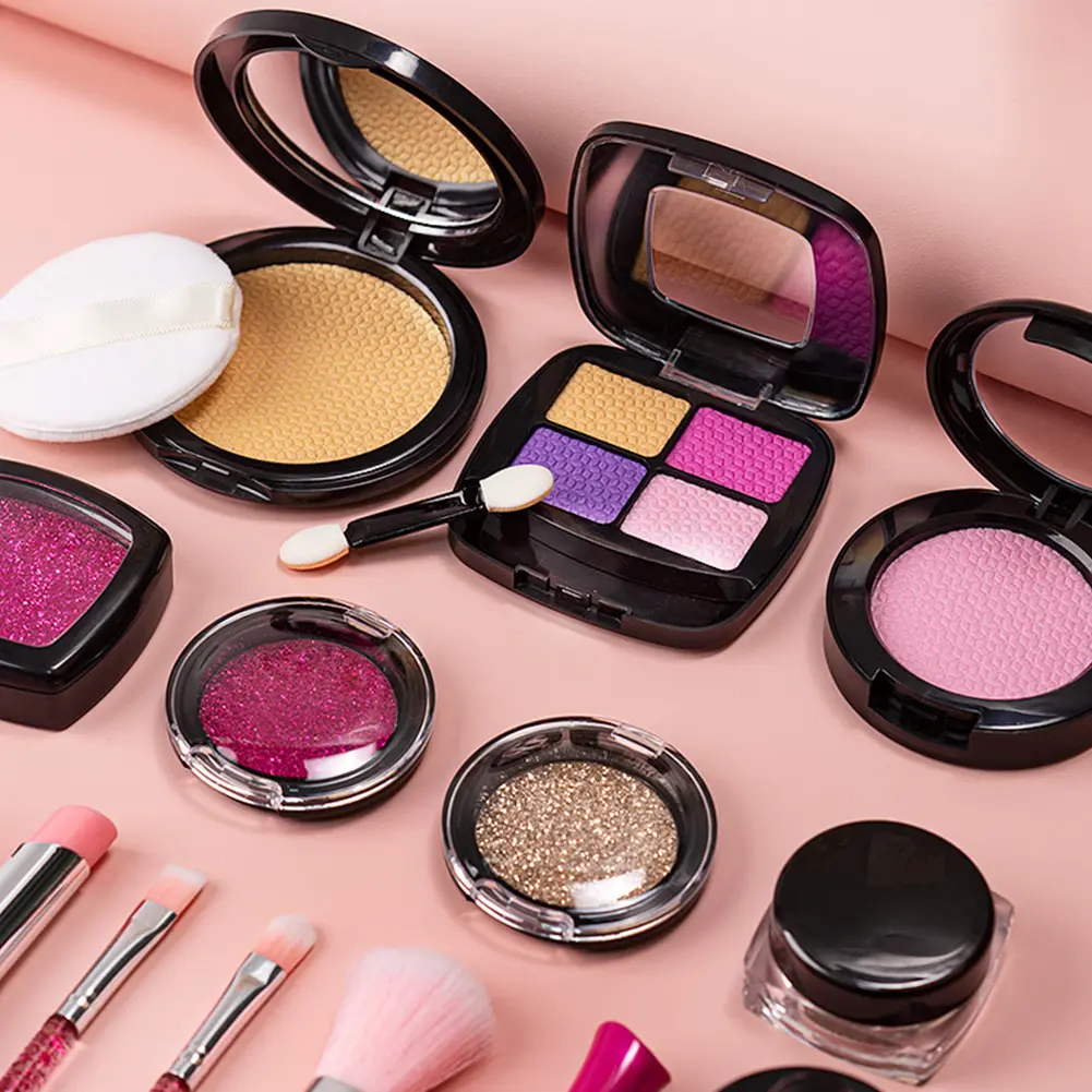 11/21pcs Fake Makeup Kit Toys Portable Washable With Storage Bag Child Simulated Play Makeup Toys For Children Birthday Gift