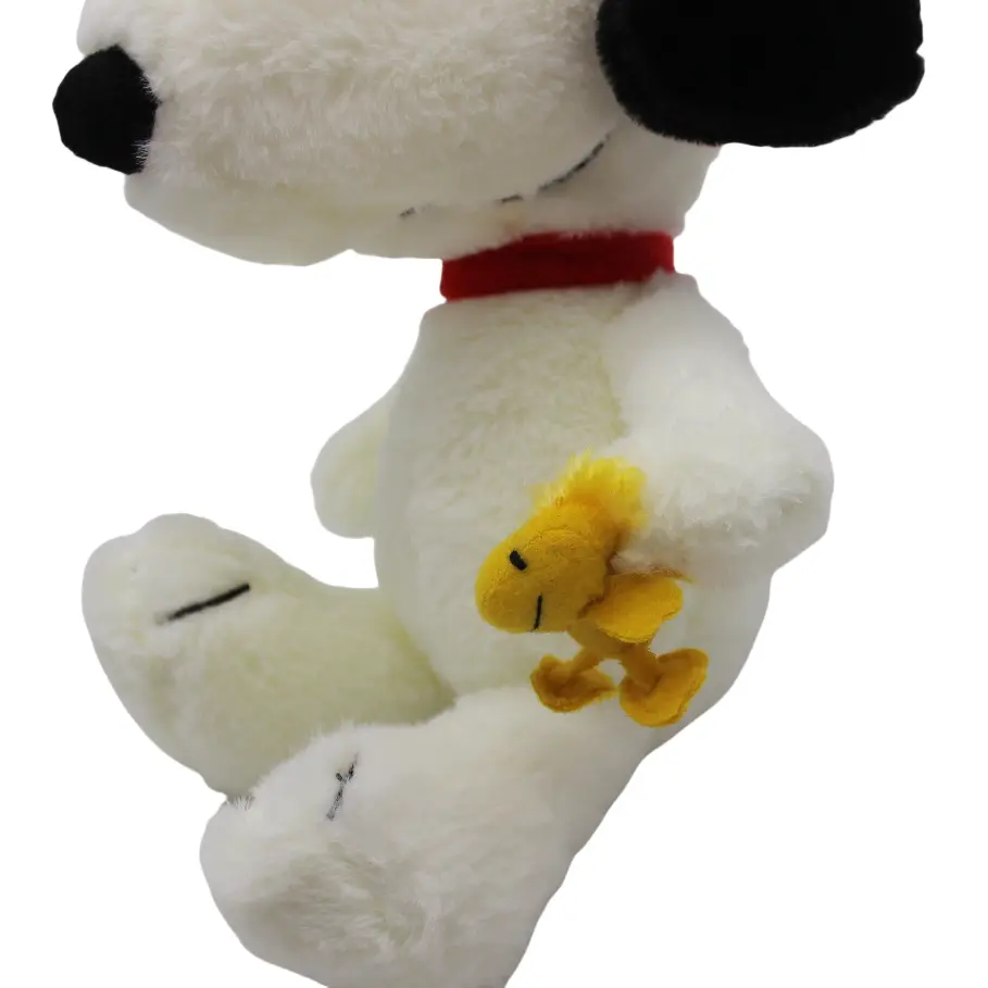 1piece 25CM Snoopy dog with Woodstock the cute bird Plush soft toys Snoopy dog toys best birthday present  Valentine's Day gift