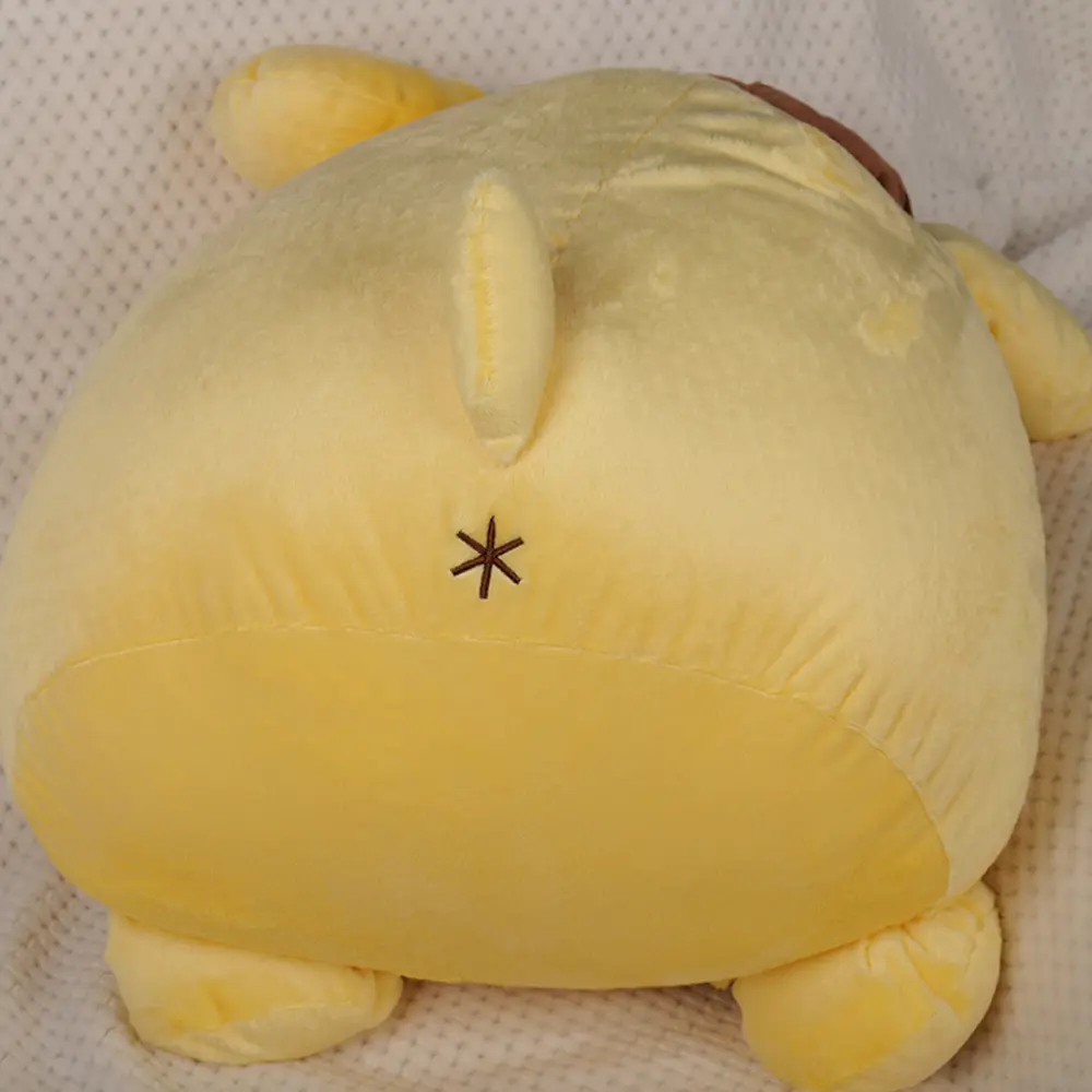 50cm Sanrio Pompompurin Stuffed Plush Toys Big Size Lovely Pillow Gift Kids Super Soft Pom Pom Purin Plushie Doll Room Bed Decor