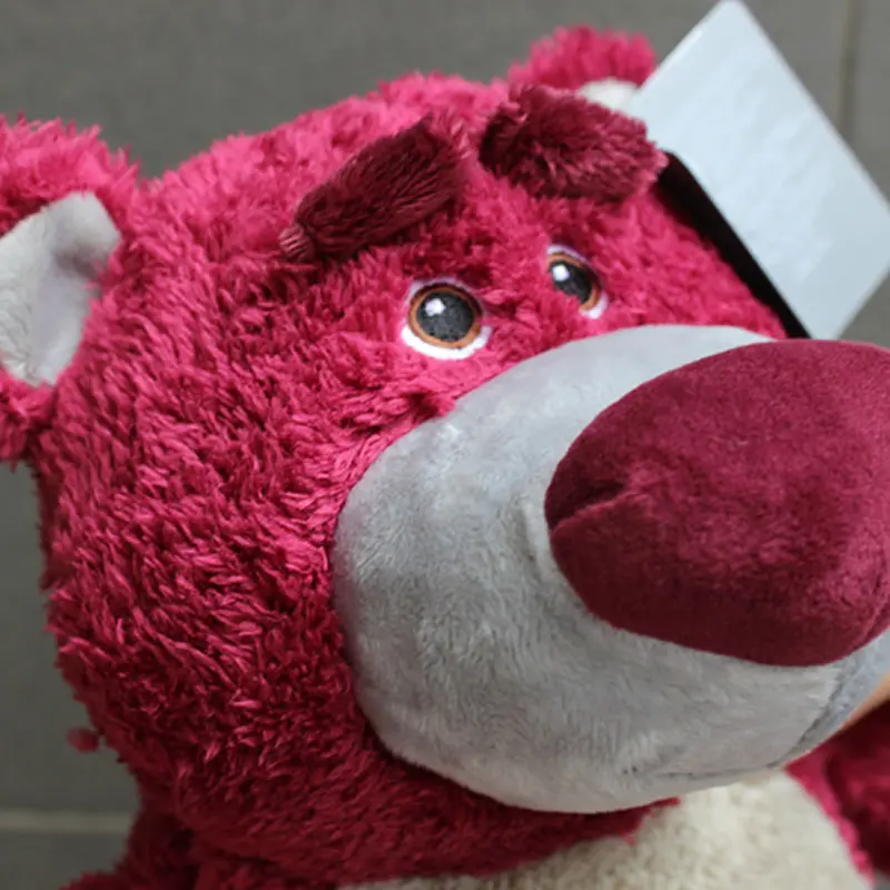 32cm Toy Story Lotso Hugging Bear Stuffed Strawberry Bear Soft Toys for Children Kids Girl Birthday Gift