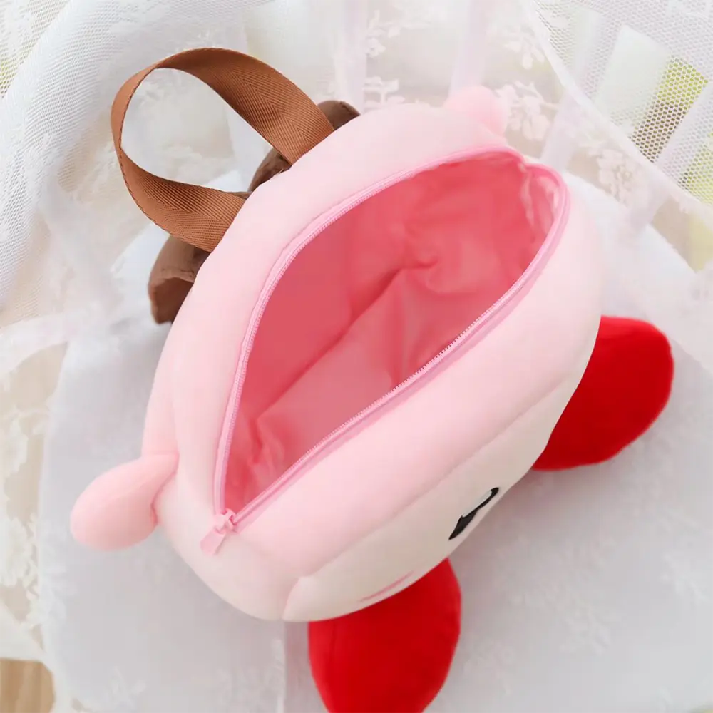 Star Kirby Plush Shoulder Bag Waddle Dee Soft Schoolbag Handbag Backpack Lovely Anime Game Peripheral Products Birthday Gifts