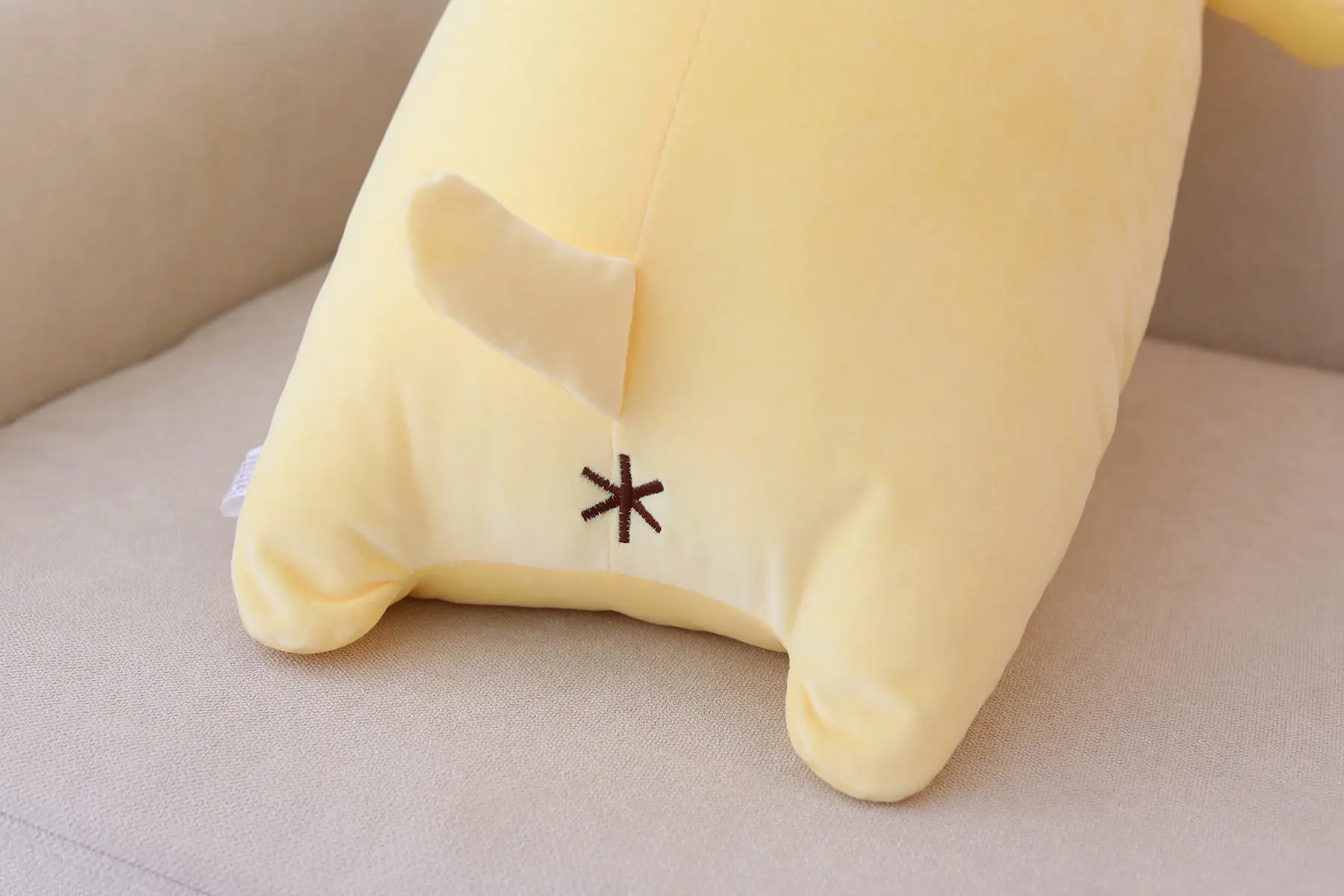 42/65cm Very Long Sanrio Pom Pom Puirn Plush Toys Kawaii Sanrio Pompompurin Stuffed Dolls Room Decor Bedside Cushion Sofa Pillow