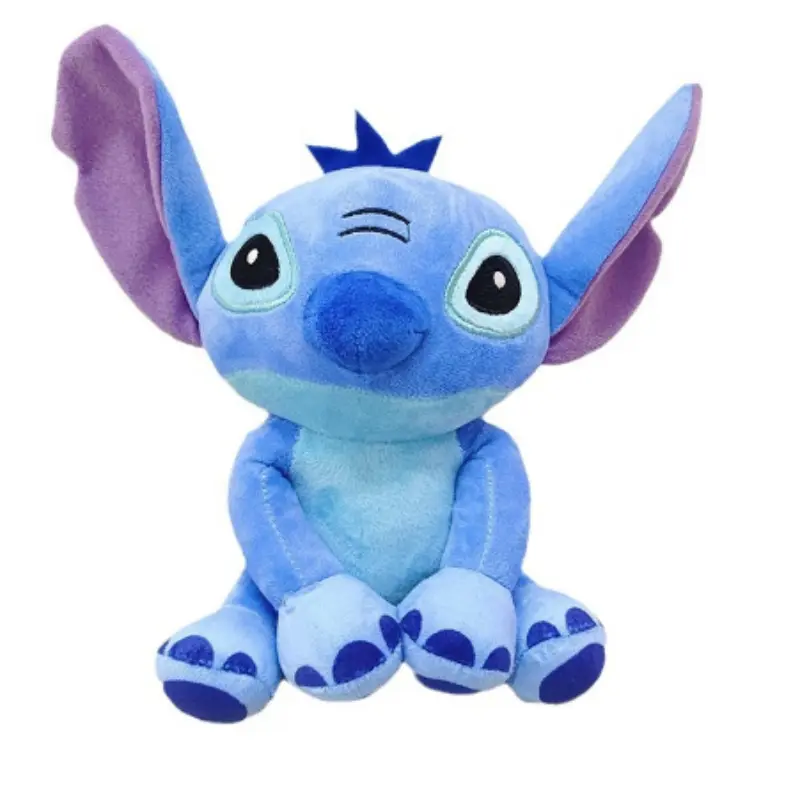 20cm Disney Cartoon Blue Pink Stitch Plush Dolls Anime Toys Lilo and Stitch Plush Pillow Appease Toys Xmas Gifts