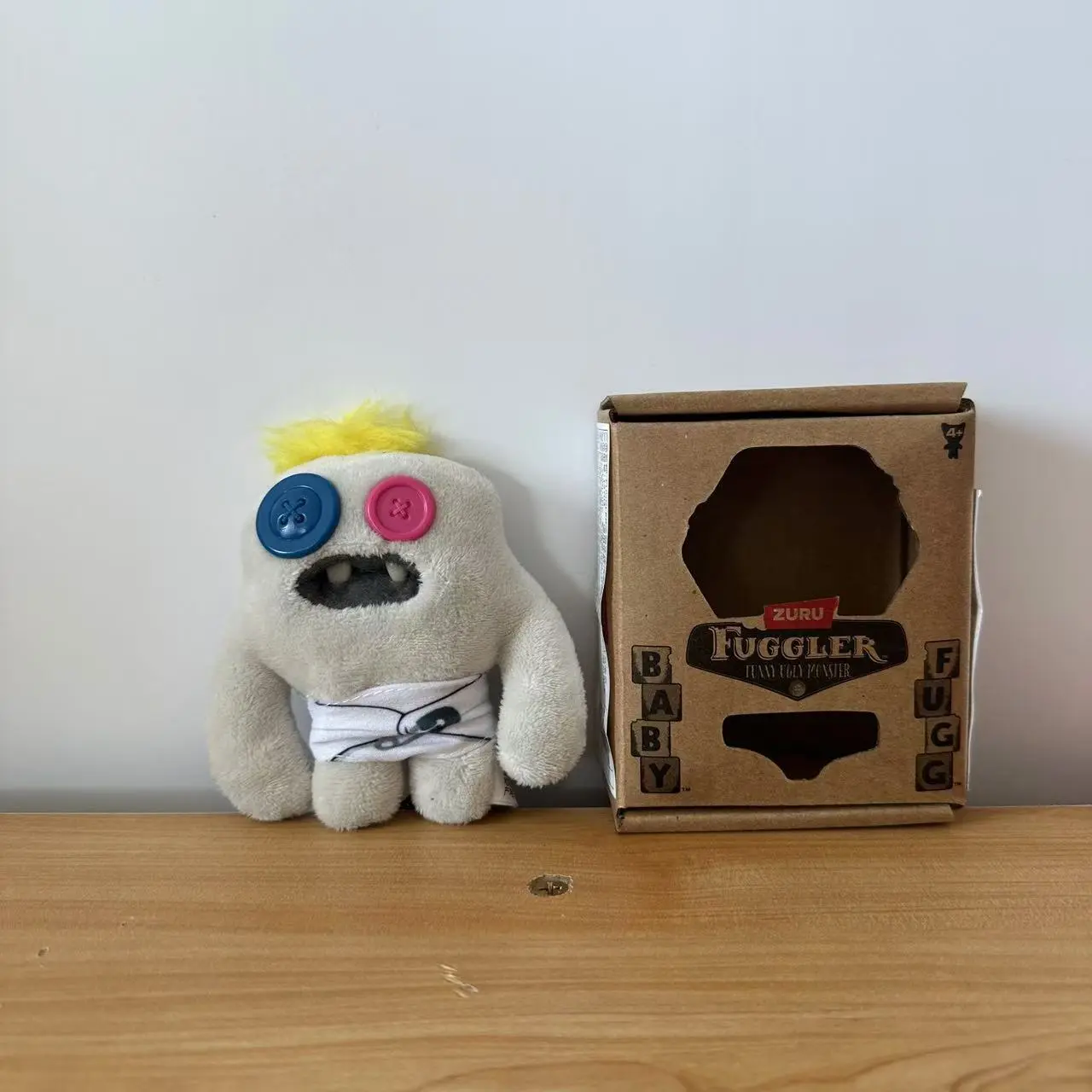 10cm Fuggler Cute Tooth Monster Funk Tooth Treasure Doll Kawaii Mini Series Baby Funny Plush Doll Ornament