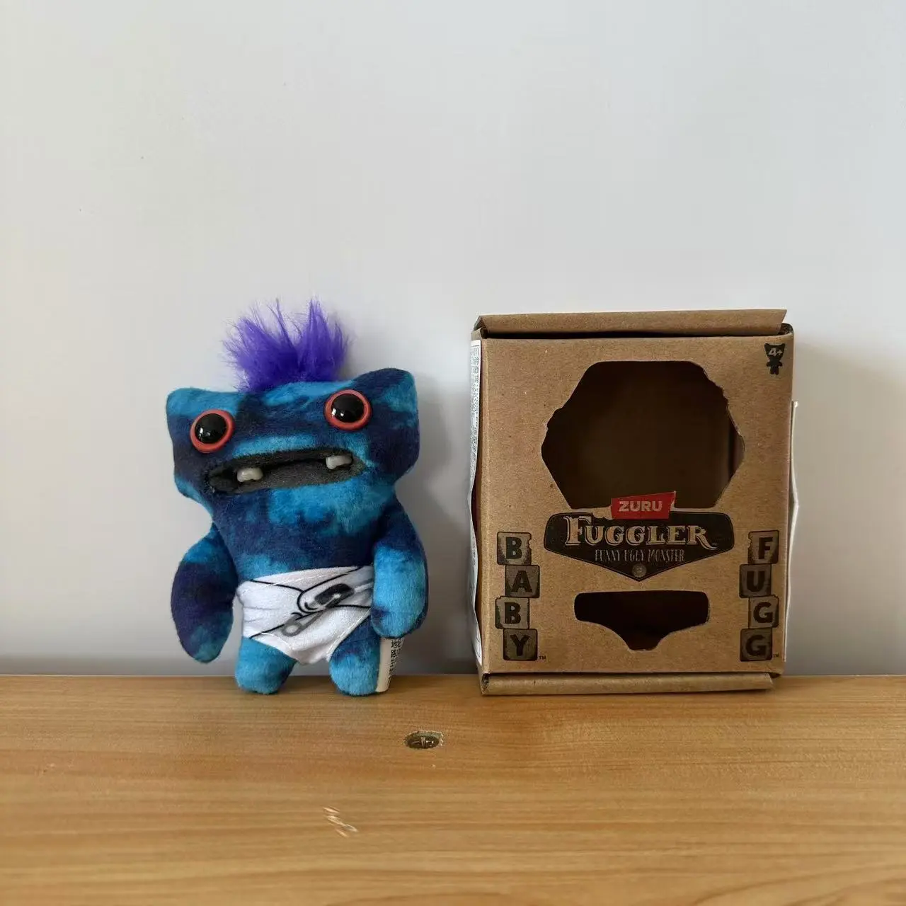 10cm Fuggler Cute Tooth Monster Funk Tooth Treasure Doll Kawaii Mini Series Baby Funny Plush Doll Ornament