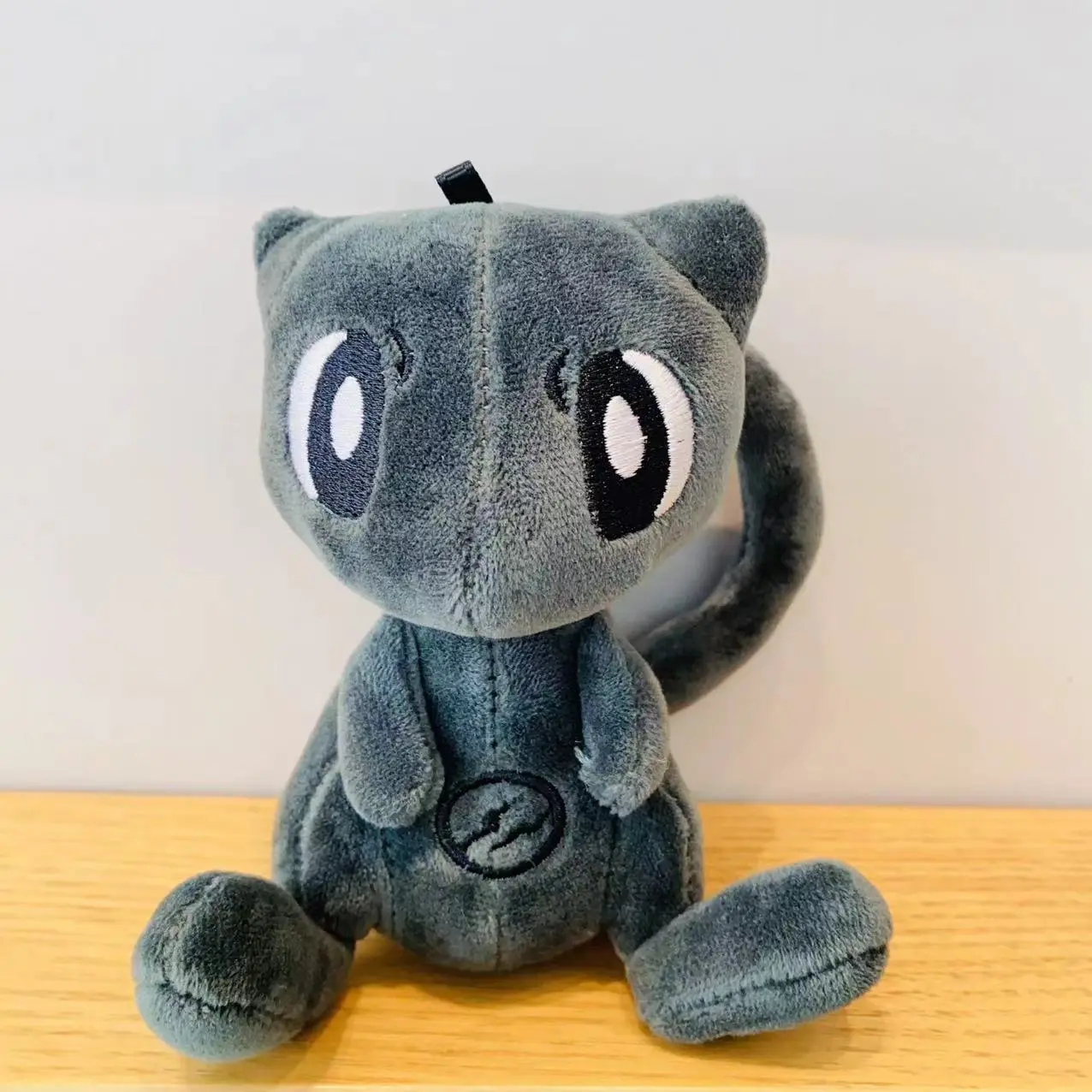 13CM Pokemon Plush Mew Keychain Stuffed Black Mew Bag Pandent and Decorations for Kids Christmas Gift