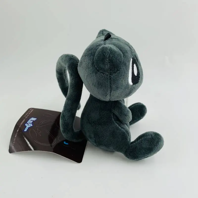 13CM Pokemon Plush Mew Keychain Stuffed Black Mew Bag Pandent and Decorations for Kids Christmas Gift