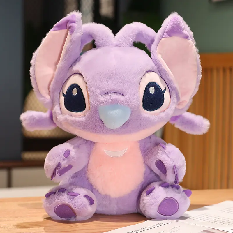 Disney Plush Doll Stitch Lilo Doll Cute Lilo & Stitch Plush Stuffed Toy Xmas Children's Birthday Gift Kawaii Decoration Toys