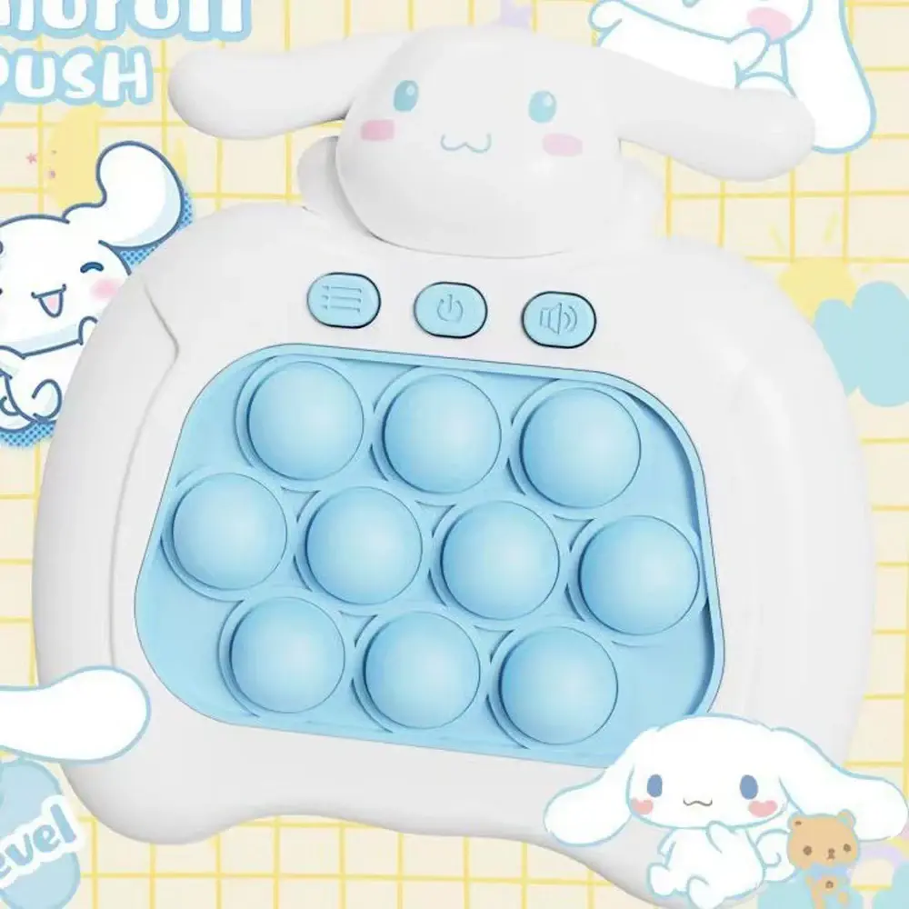 Disney Stitch Mickey Quick Push Game Console Upgraded Fingertip Press It Competition Squeeze Relieve Stress Children Toys