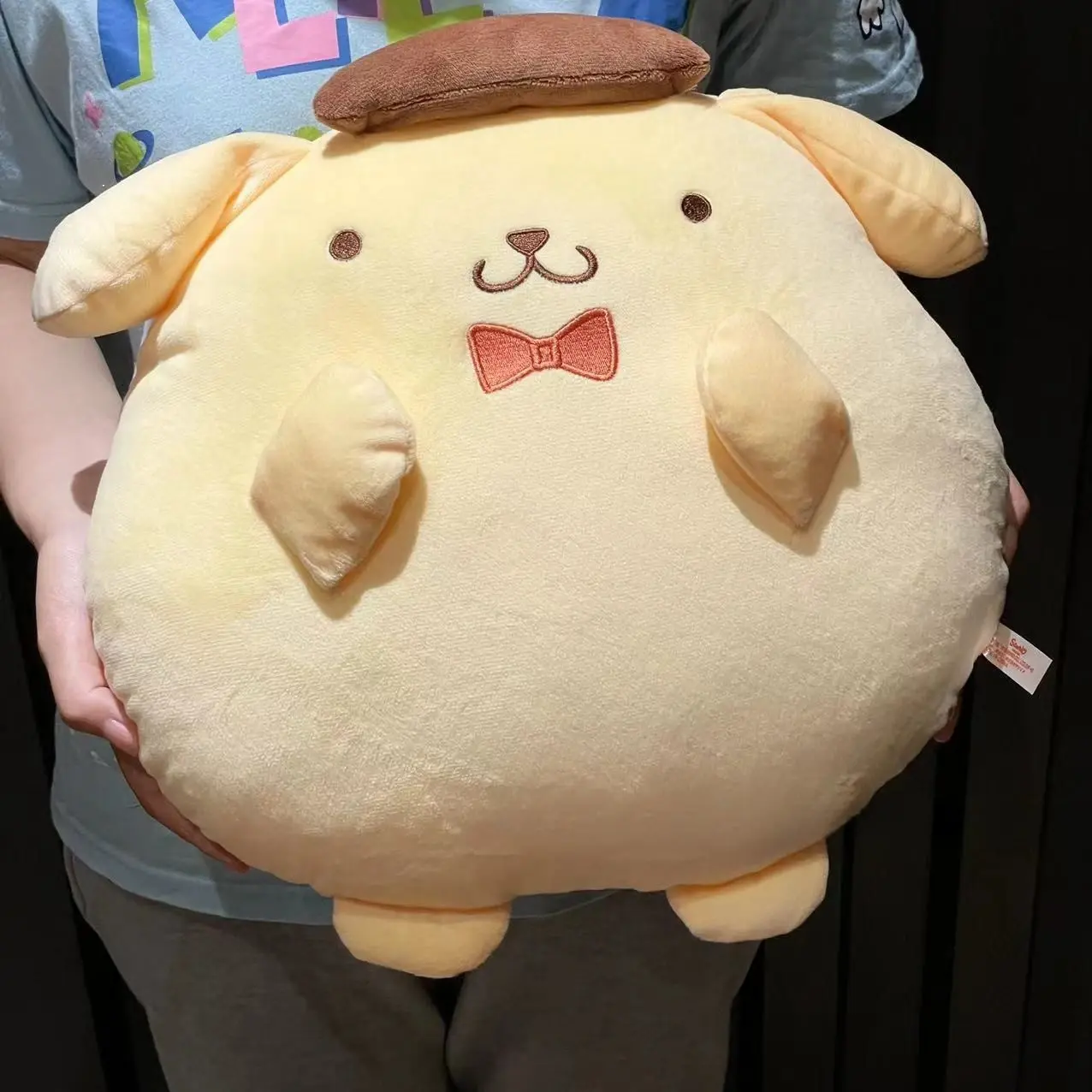 40cm Sanrio Pom Pom Puirn Plush Toys Kawaii Sanrio Pompompurin Stuffed Dolls Room Decor Bedside Cushion Sofa Pillow Girl Gift