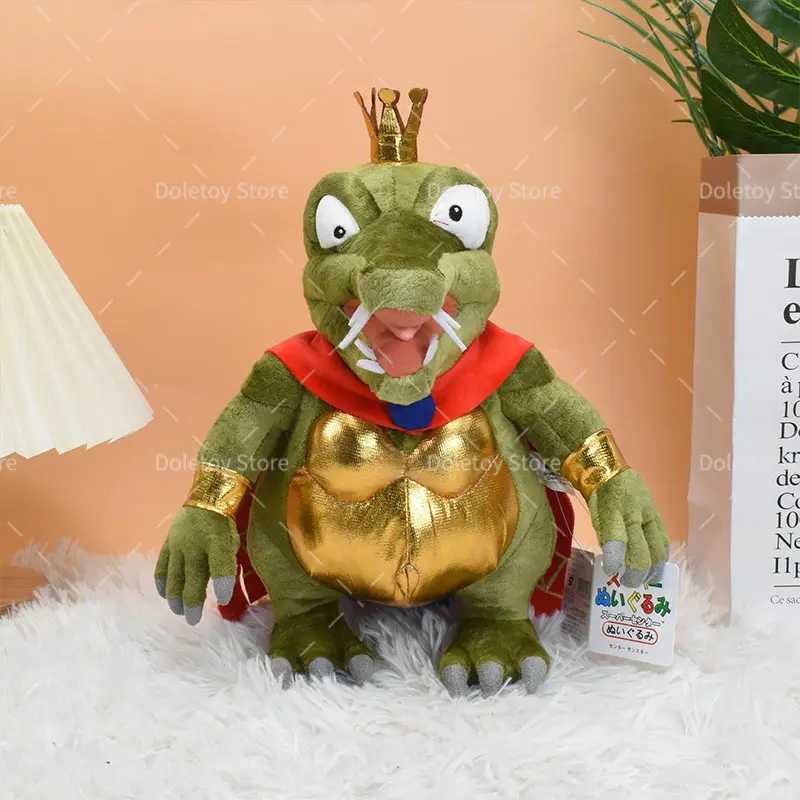 16 Styles Mario Bros Plush Wonder Bowser Jr Meowser King K.Rool Fury Bowser Anime Stuffed Cartoon Peluche Dolls Kids Gifts
