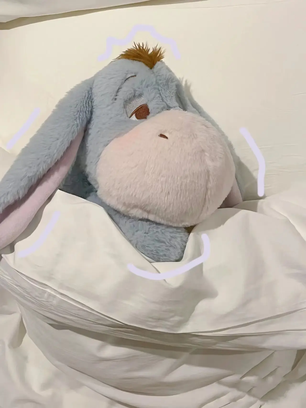 Disney Winnie The Pooh Eeyore Piglet Plush Toy Animal Donkey Pig Cartoon Anime Figure Room Decor Cushion Pillow Peluches Gift