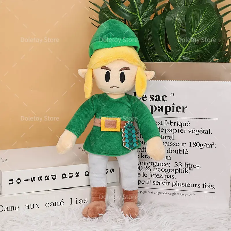 New The Legend of Zelda Plush Link Boy Korok Breath of the Wild Goblin Princess Zelda Sand Seal Pillow Kid Birthday Gift