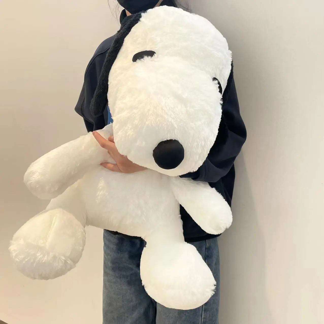 Snoopy Plush Toy Kawaii Big Size White Dog Snoopy Pillow Snoopy Stuffed Doll Animal Xmas Gifts For Girlfriends Kid