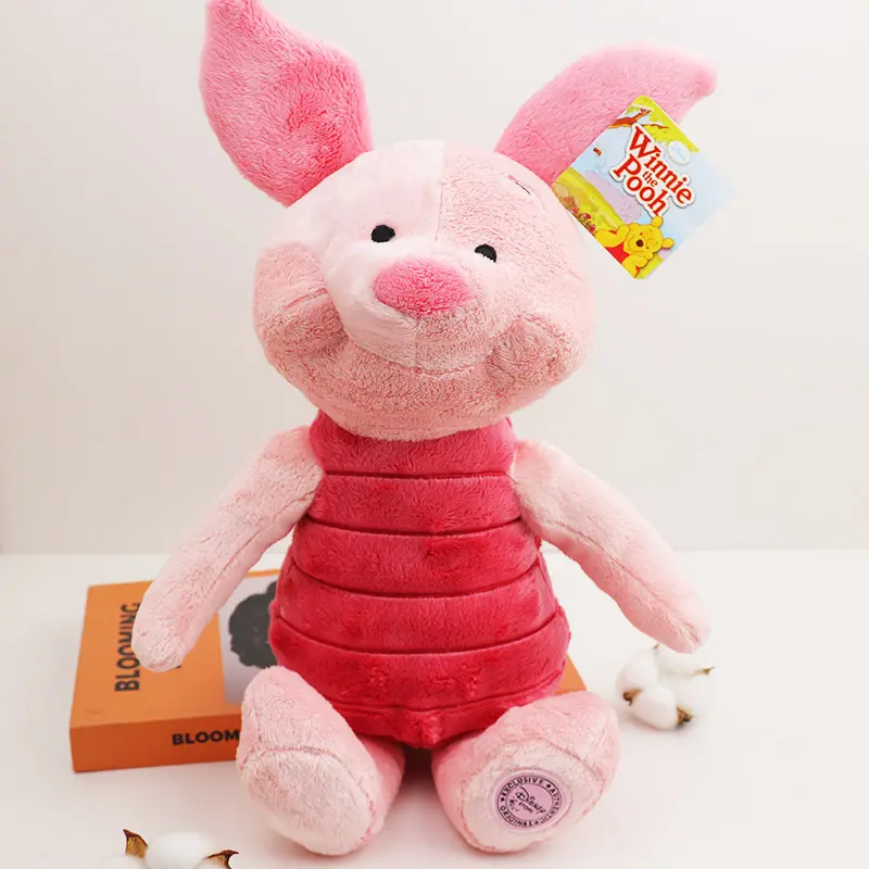 30/40cm Disney Winnie The Pooh Set Soft Toys Kawaii Cotton Piglet And Rabbit Plushie Cute Stuffed Doll Birthday Gift For Girls
