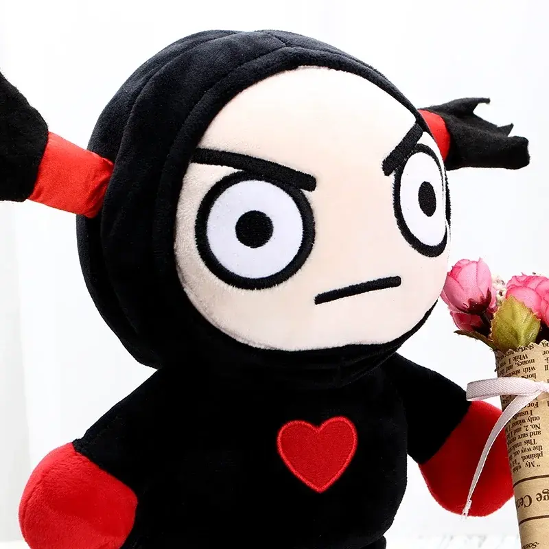30cm Kawaii Pucca and Garu Plush Toys China Doll Cartoon Cute Soft Stuffed Dolls Figure Sleeping Pillow Children's Birthday Gift