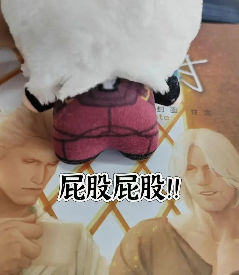 NEW Devil May Cry 5 Plush Dante Figure Anime Plushie Collection Peluche Printed Doll Keychian Accesories Pandent Holiday Gift