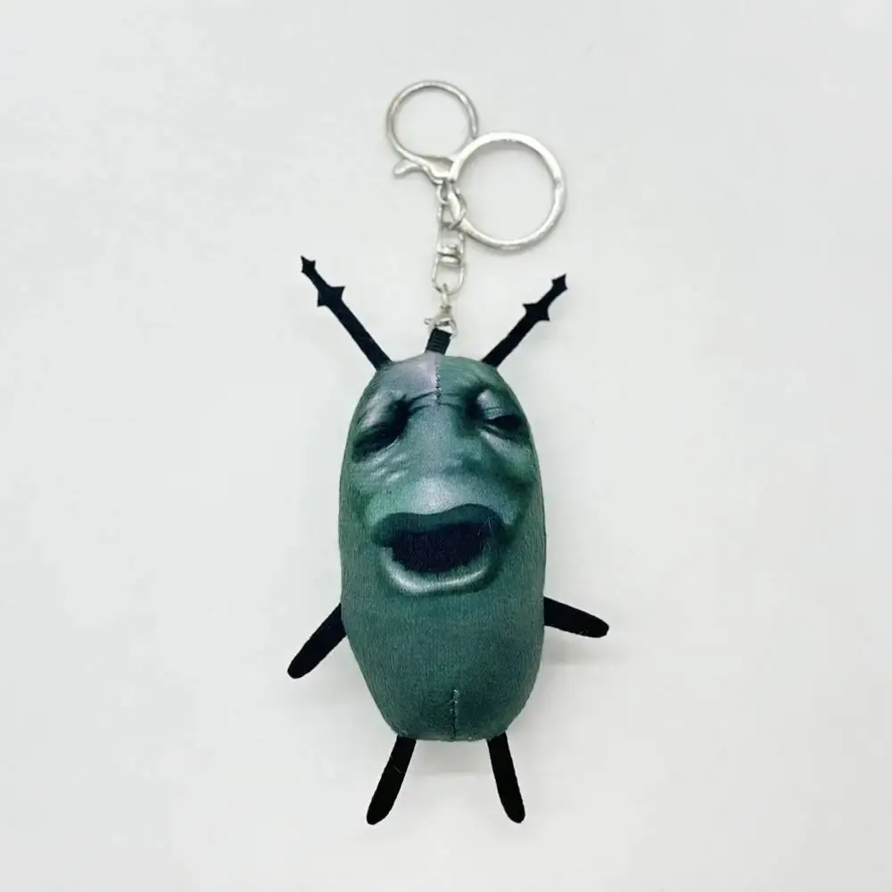 20cm Plankton Meme Plush Anime Figure Plush Funny Abstract Cartoon PP Cotton Pendant Keychain Doll Model Ornament Gifts Toys