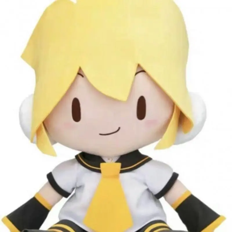 Plush Doll Hatsune Miku Anime Decorate Ragdoll Stuffed Animals Portable Girl Gift Toy Figures Rin Kagamine Len Kagamine Cute