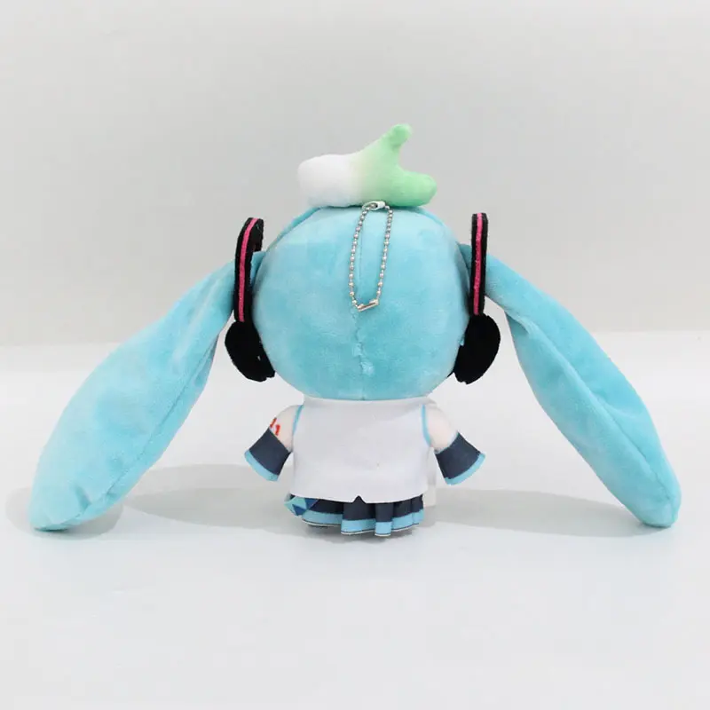 Hatsune Miku Doll Key Chain Car Cute Plush Doll Anime Peripheral Doll Japanese Anime Character Gift Cute Ornament Gifts