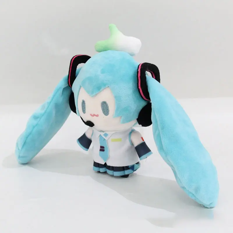 Hatsune Miku Doll Key Chain Car Cute Plush Doll Anime Peripheral Doll Japanese Anime Character Gift Cute Ornament Gifts