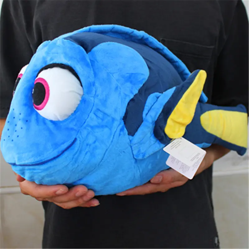 Disney 1piece Finding Nemo huge Dory Plush Fish Clownfish Dory Cartoon Anime Plush soft animal toys