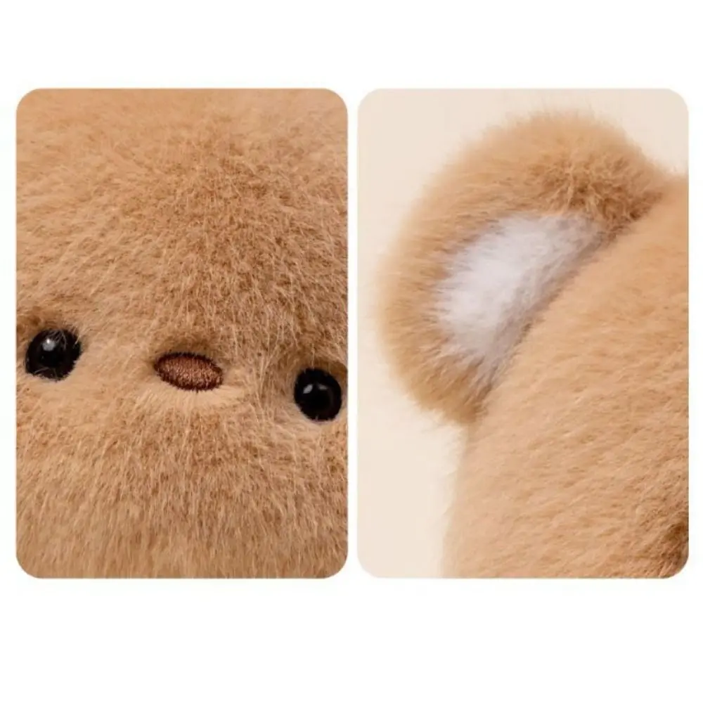 Fashion 16cm Plush Companion Doll Plush Capybara Stuffed Animal Pillow Bear Super Soft Animal Plush Toy Sleeping Gift