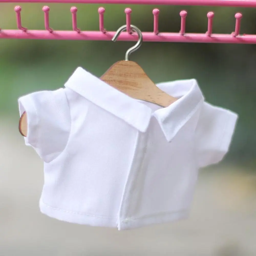 15/20cm Cotton Doll Clothes Stripe Shirt Mini Clothes For Cotton Stuffed Dolls Toys Dolls Accessories Idol Doll Outfit T-shirt