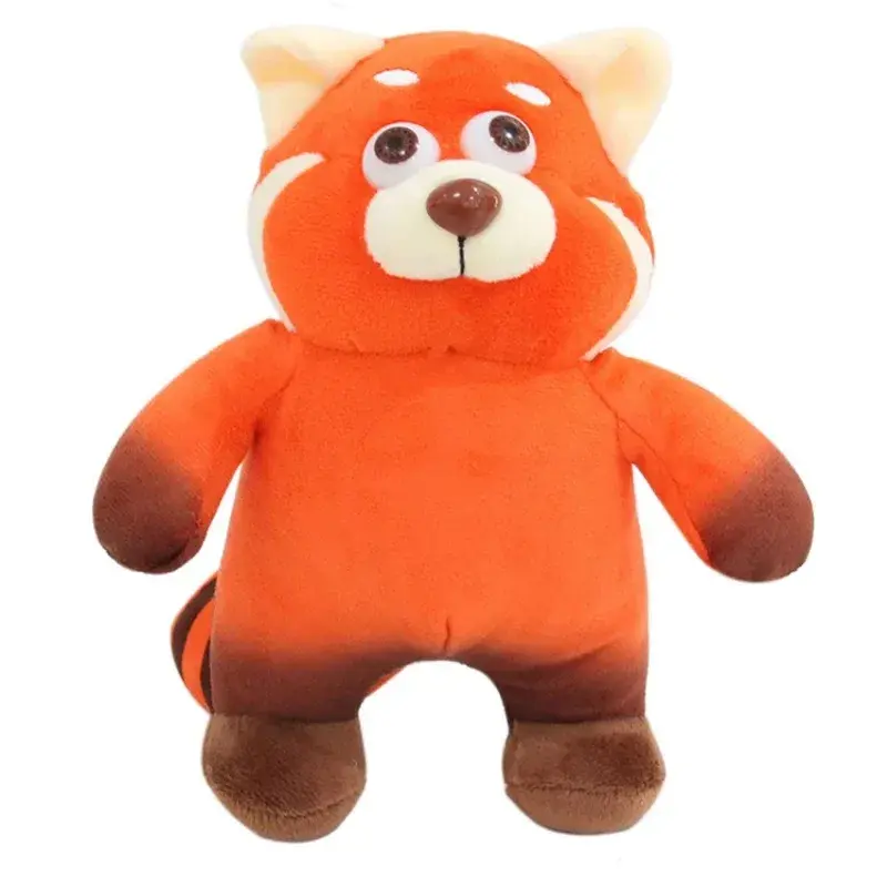 25cm Disney Kawaii Pixar Turning Red Panda Plush Doll Toys Mei Turning Red Bear Peripheral Stuffed Doll Birthday Gift For Girls