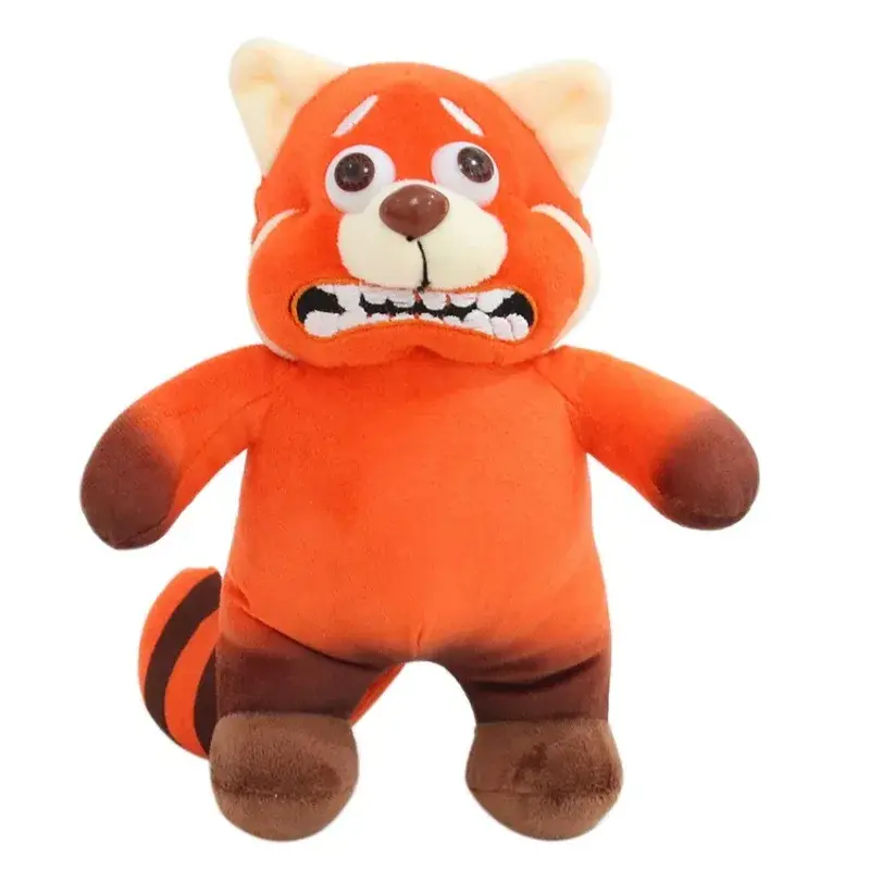 25cm Disney Kawaii Pixar Turning Red Panda Plush Doll Toys Mei Turning Red Bear Peripheral Stuffed Doll Birthday Gift For Girls