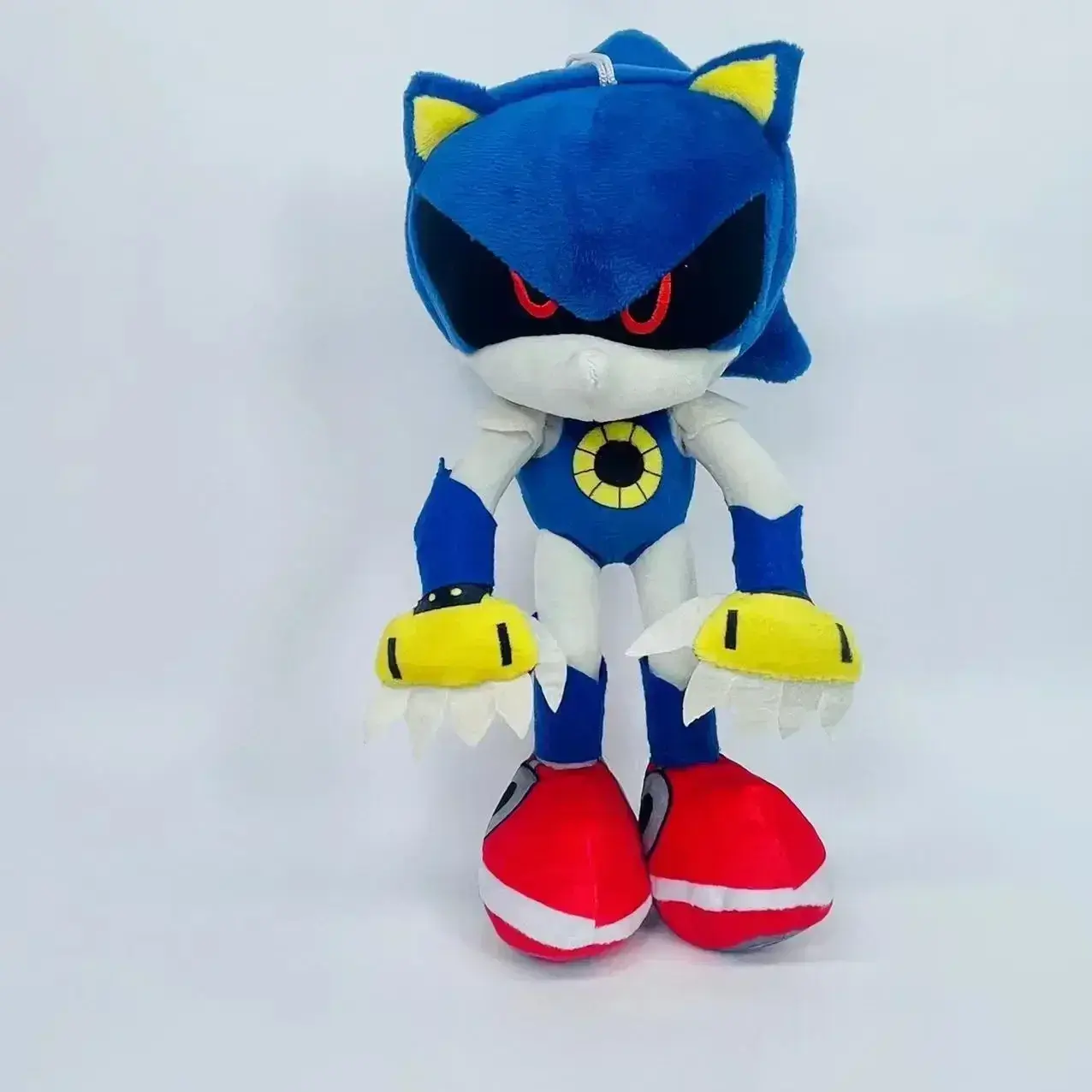 ~ Machine Metal Sonic Plush Toy Doll children's toy doll 28cm soft plush toy high quality with knuckles and birthday Gift HOT