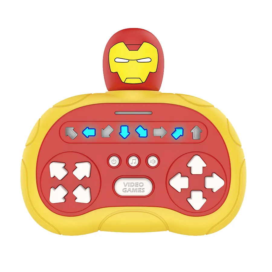 Pikachu Puzzle Quick Push Game Pop Up Fidget Bubble Electronic Pop it Pro Game Light AntiStress Toys For Adult Kids Gift 2025