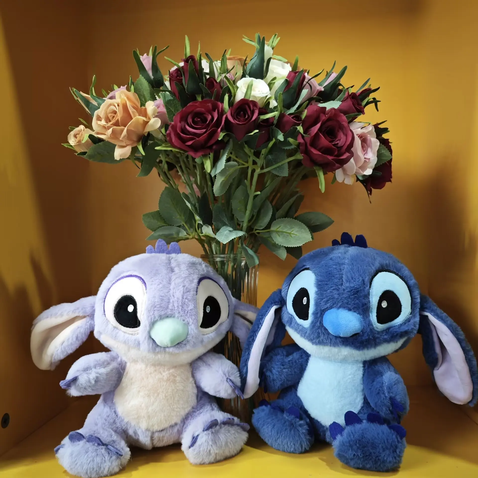 23cm Kawaii Disney Lilo & Stitch Plush Toys Soft Stitch Stuffed Doll Cartoon Anime Plush Toy Boys Girls Birthday Xmas Gifts